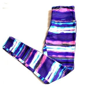 🌸 Colourful High Waisted Leggings size small